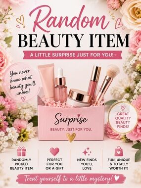 !!!!!!SOLD OUT!!!!!!!!Purchase a random beauty item